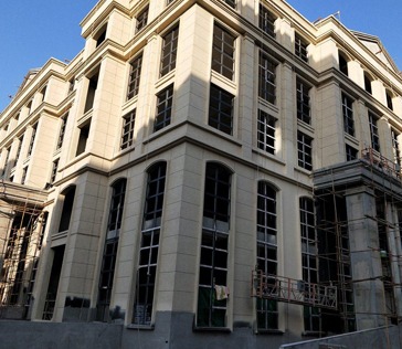 河南科技產(chǎn)業(yè)園外墻水包砂